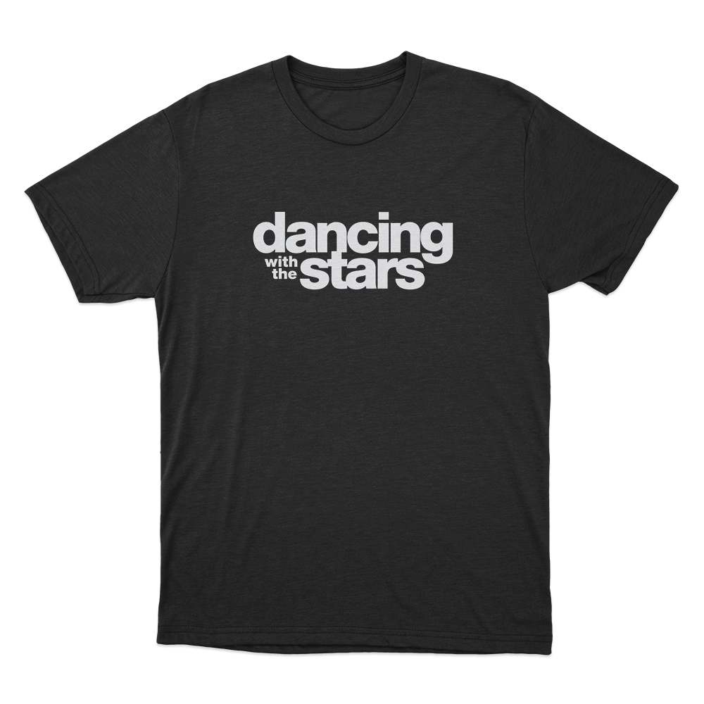 Dancing With The Stars Classic Logo Unisex T Shirt Black Dancing With The Stars Classic Logo Unisex T Shirt Black