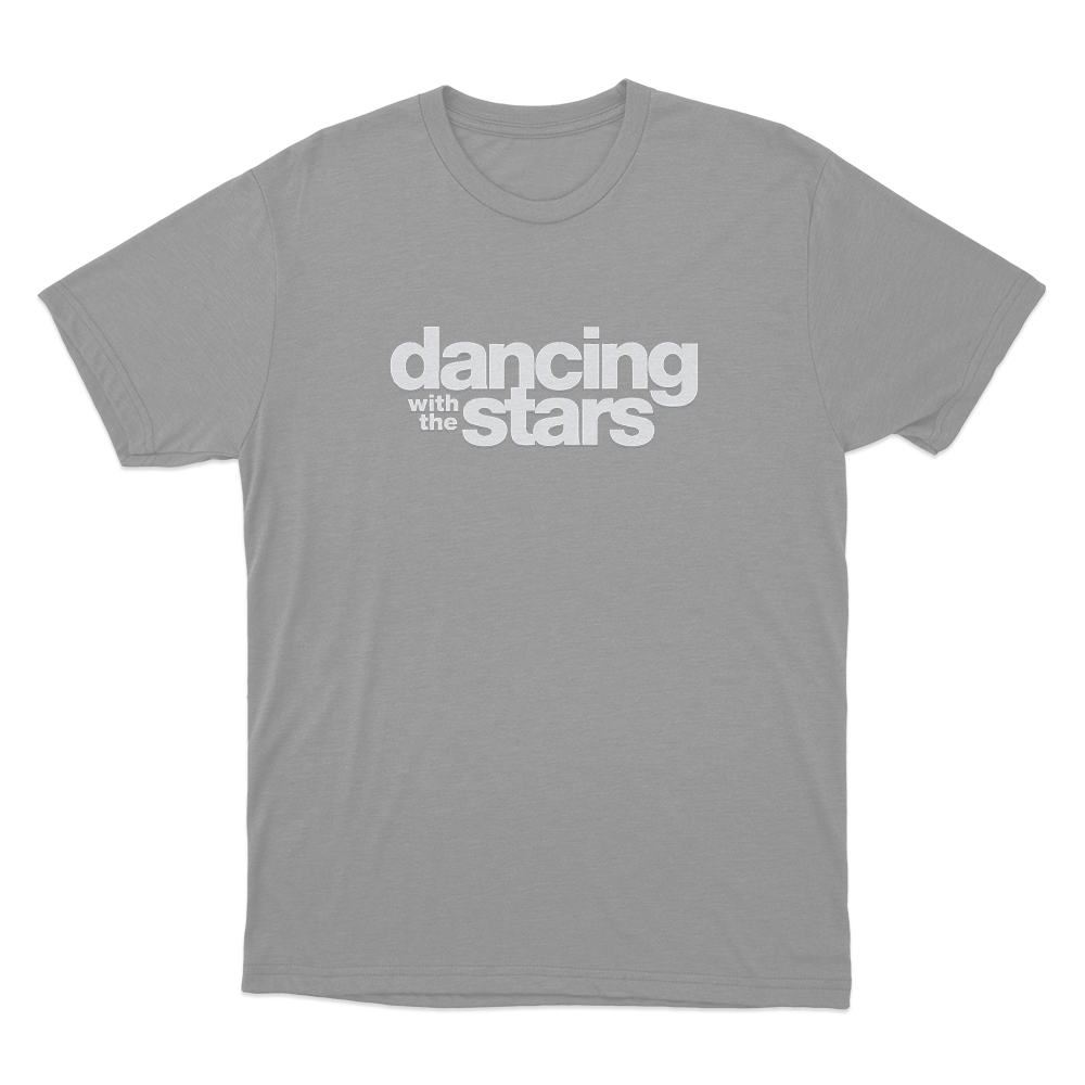 Dancing With The Stars Classic Logo Unisex T Shirt Grey Dancing With The Stars Classic Logo Unisex T Shirt Grey