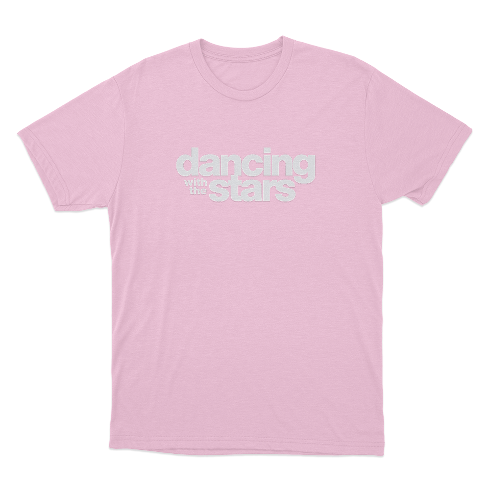 Dancing With The Stars Classic Logo Unisex T Shirt Pink Dancing With The Stars Classic Logo Unisex T Shirt Pink
