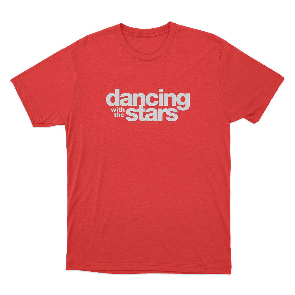 Dancing With The Stars Classic Logo Unisex T Shirt Red Dancing With The Stars Classic Logo Unisex T Shirt Red