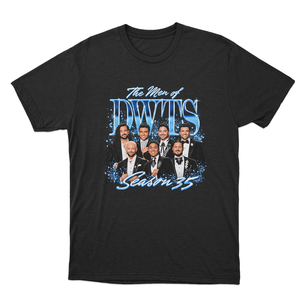 Men Of DWTS Unisex T Shirt Black Men Of DWTS Unisex T Shirt Black