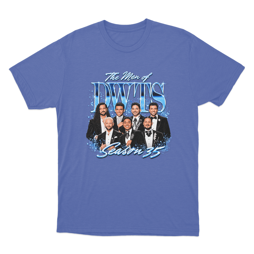 Men Of DWTS Unisex T Shirt Blue Men Of DWTS Unisex T Shirt Blue