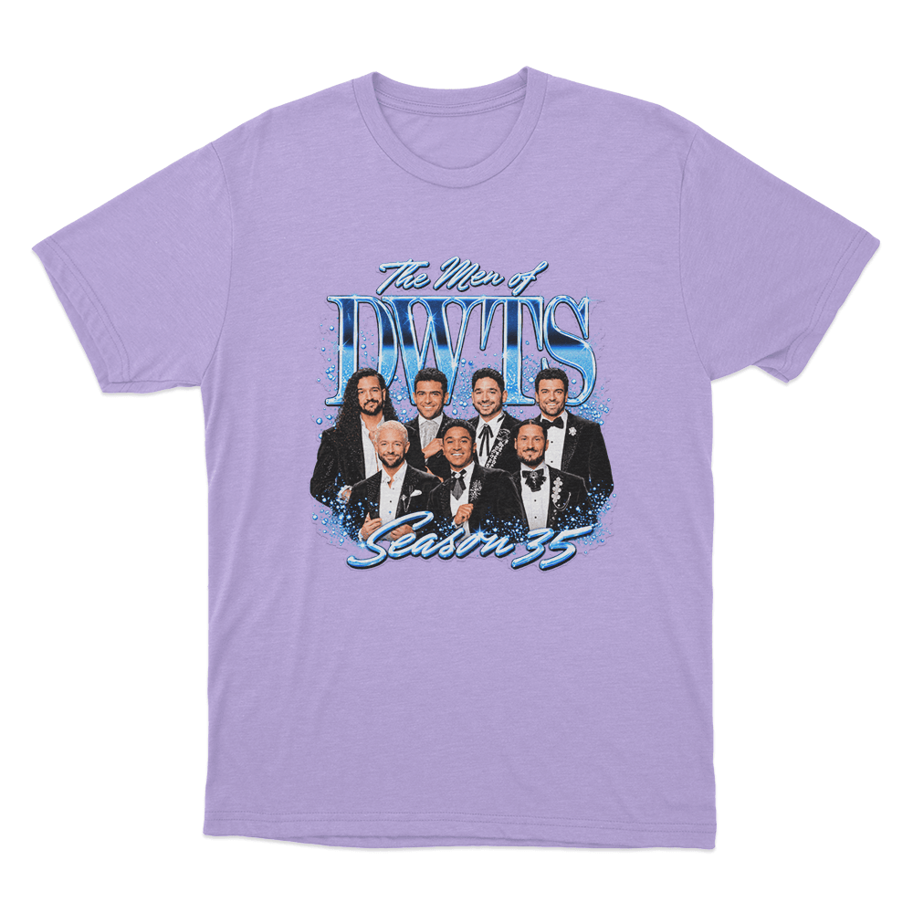Men Of DWTS Unisex T Shirt Purple Men Of DWTS Unisex T Shirt Purple