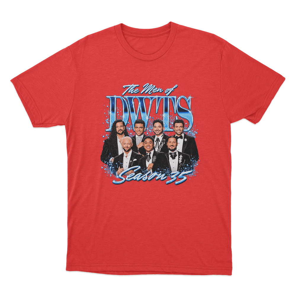 Men Of DWTS Unisex T Shirt Red Men Of DWTS Unisex T Shirt Red