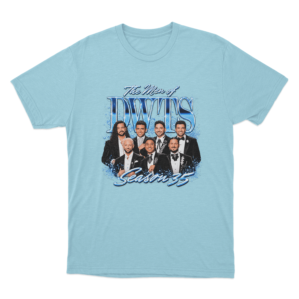 Men Of DWTS Unisex T Shirt Sky Blue Men Of DWTS Unisex T Shirt Sky Blue